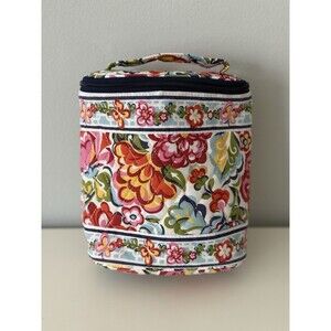 Vera Bradley HOPE GARDEN Insulated Cooler Lunch Bag Pink Blue Yellow Floral